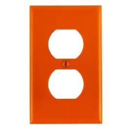PLACA TIPO 8 NYLON ANARANJADA