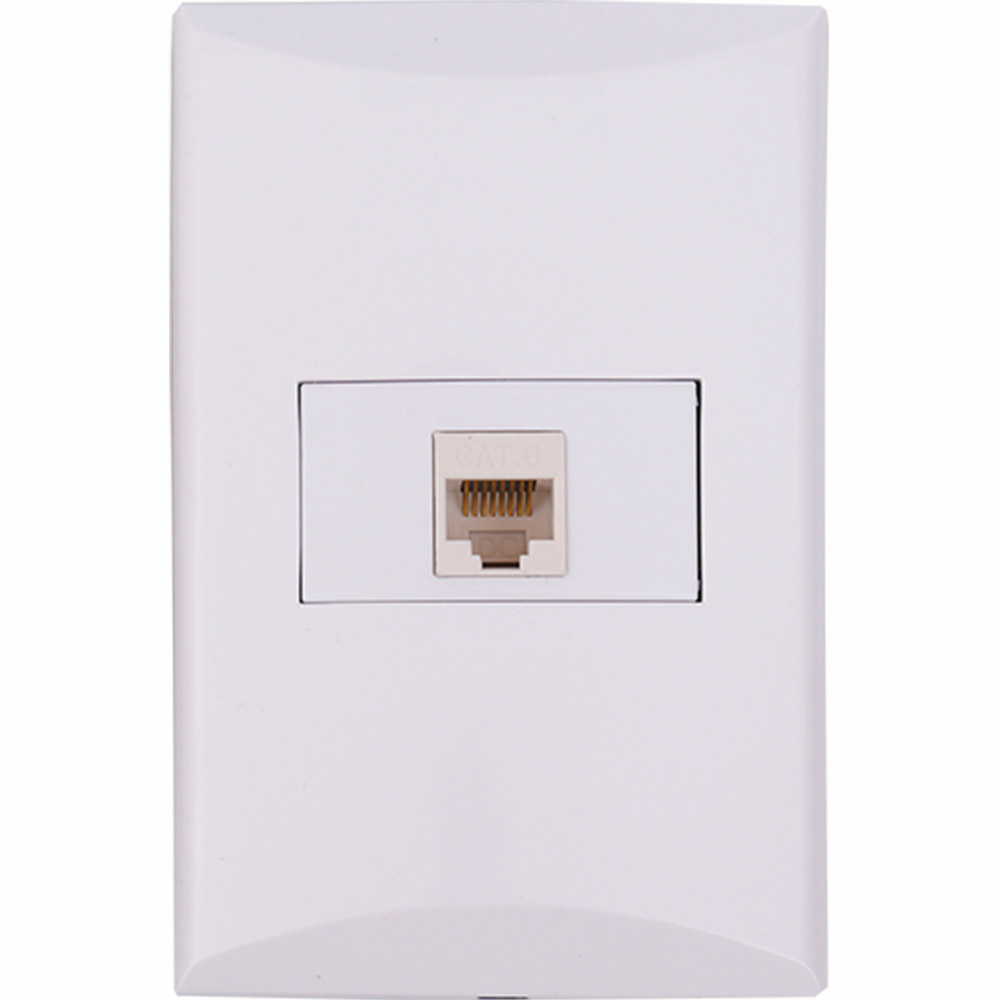 TOMA PARA DATOS RJ45 B TICINO LUZICA BLANCO